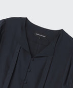 MUSINSA STANDARD WOMAN MUSINSA STANDARD WOMAN Women's puff sleeve tie blouse dark navy