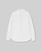 MUSINSA STANDARD WOMAN MUSINSA STANDARD WOMAN Relaxed Sheer Shirt White