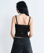 MUSINSA STANDARD WOMAN Bustier Top for Women - Black