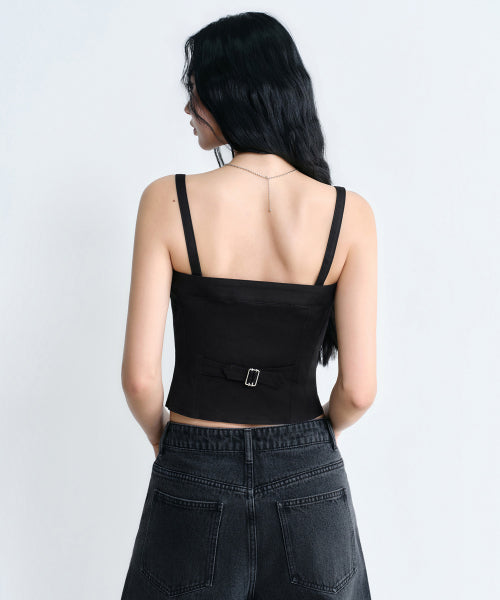 MUSINSA STANDARD WOMAN Bustier Top for Women - Black