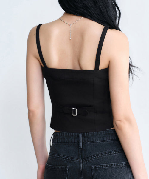 MUSINSA STANDARD WOMAN Bustier Top for Women - Black