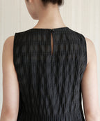 MUSINSA STANDARD WOMAN MUSINSA STANDARD WOMAN Women's Sheer Smoking Sleeveless Tunic [Black]