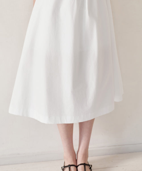 MUSINSA STANDARD WOMAN MUSINSA STANDARD WOMAN Women's Poplin Sleeveless Long Dress [White]