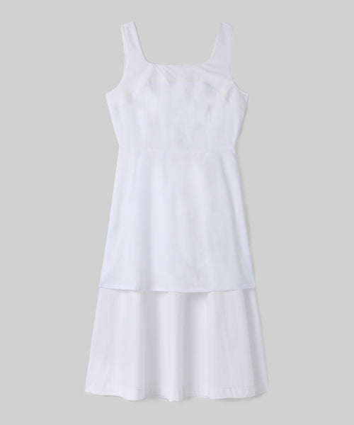 MUSINSA STANDARD WOMAN MUSINSA STANDARD WOMAN Women's Poplin Sleeveless Long Dress [White]