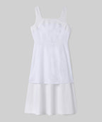 MUSINSA STANDARD WOMAN MUSINSA STANDARD WOMAN Women's Poplin Sleeveless Long Dress [White]
