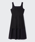 MUSINSA STANDARD WOMAN MUSINSA STANDARD WOMAN Women's Poplin Sleeveless Long Dress (Black)