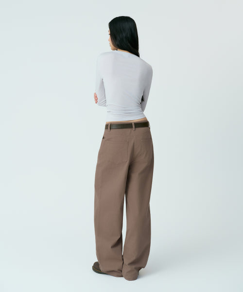 MUSINSA STANDARD WOMAN MUSINSA STANDARD WOMAN Cotton Extra Wide Pants (Size Option)