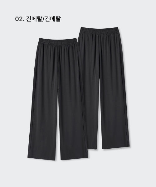 MUSINSA STANDARD WOMAN MUSINSA STANDARD WOMAN Women's Soft Jersey Wide Lounge Pants