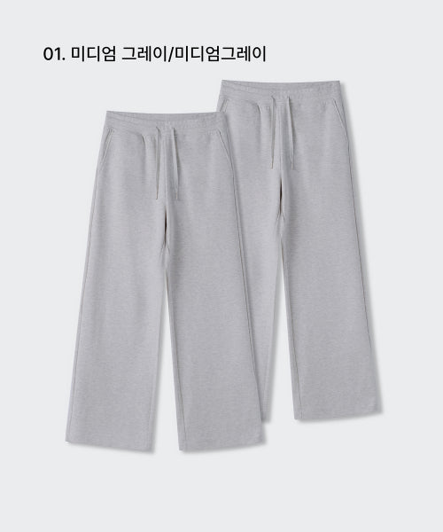 MUSINSA STANDARD WOMAN MUSINSA STANDARD WOMAN Sweatpants 2-Pack