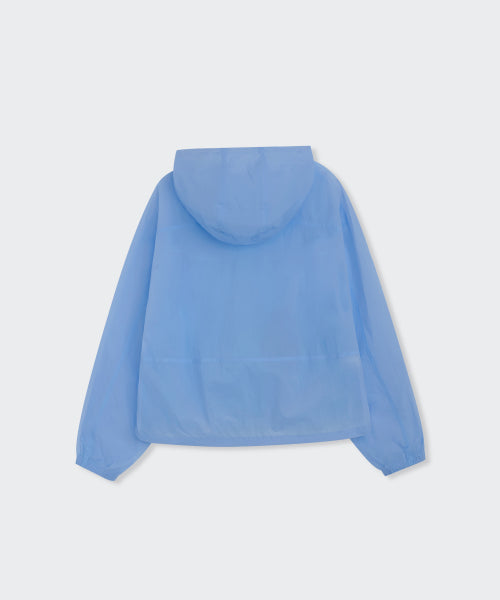 MUSINSA STANDARD WOMAN MUSINSA STANDARD WOMAN Women's Sheer Hooded Windbreaker Jacket (Size L)