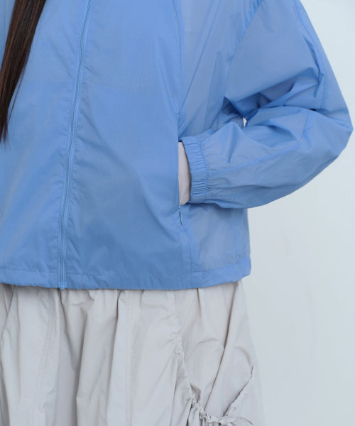 MUSINSA STANDARD WOMAN MUSINSA STANDARD WOMAN Women's Sheer Hooded Windbreaker Jacket (Size L)