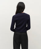 MUSINSA STANDARD WOMAN MUSINSA STANDARD WOMAN Women's Cable Round Neck Cardigan (Size)