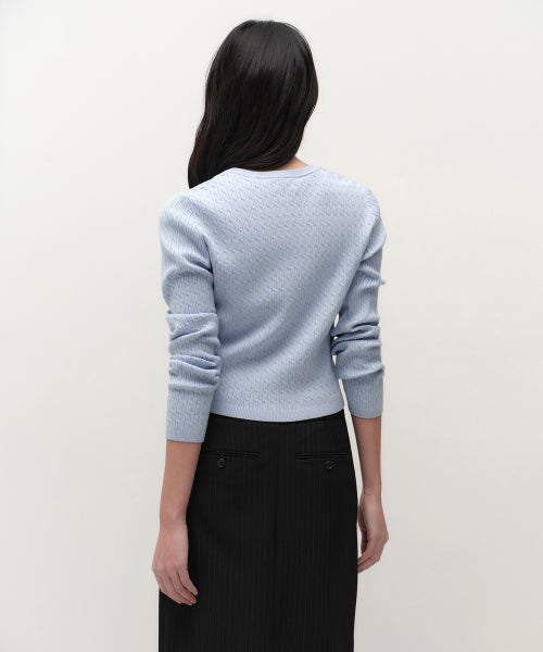 MUSINSA STANDARD WOMAN MUSINSA STANDARD WOMAN Women's Cardigan Sky Blue