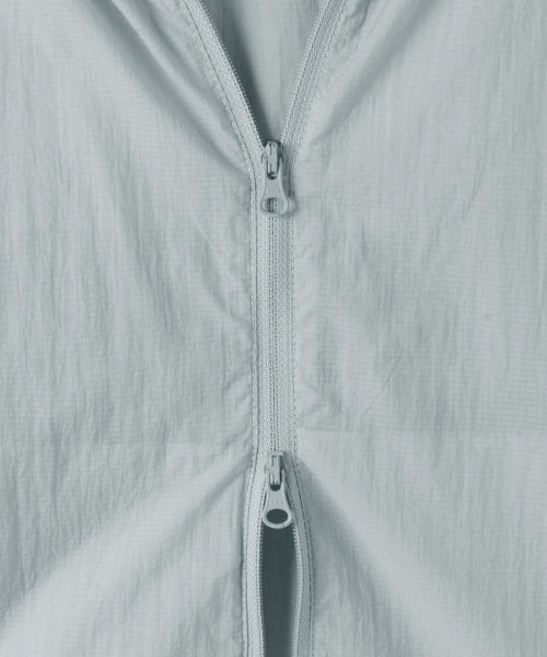 MUSINSA STANDARD WOMAN MUSINSA STANDARD WOMAN Women's Sheer Volume Windbreaker Jacket (Light Gray)