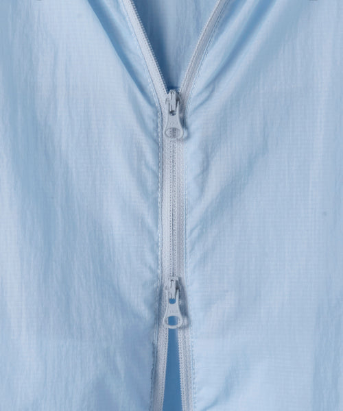 MUSINSA STANDARD WOMAN MUSINSA STANDARD WOMAN Women's Sheer Volume Windbreaker Jacket [Cloudy Blue]