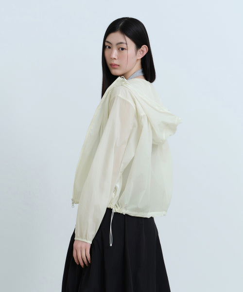 MUSINSA STANDARD WOMAN MUSINSA STANDARD WOMAN Women's Sheer Volume Windbreaker Jacket (Size)