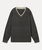 MIXXO MIXXO V-neck Layered Pullover S