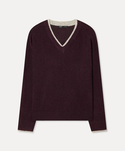 MIXXO MIXXO V-neck Layered Pullover S