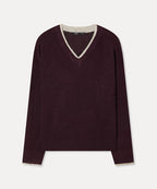 MIXXO MIXXO V-neck Layered Pullover S