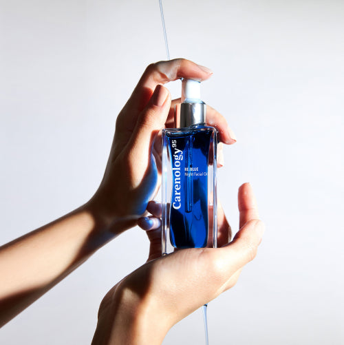 CARENOLOGY [2 items] Reblue Night Facial Oil 50ml (mesh pouch provided)