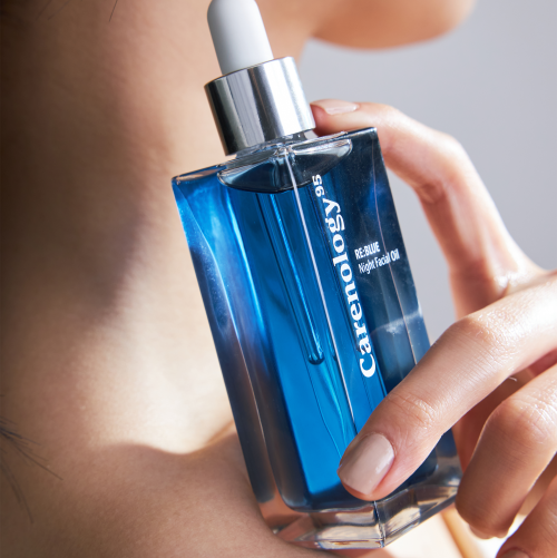 CARENOLOGY [2 items] Reblue Night Facial Oil 50ml (mesh pouch provided)