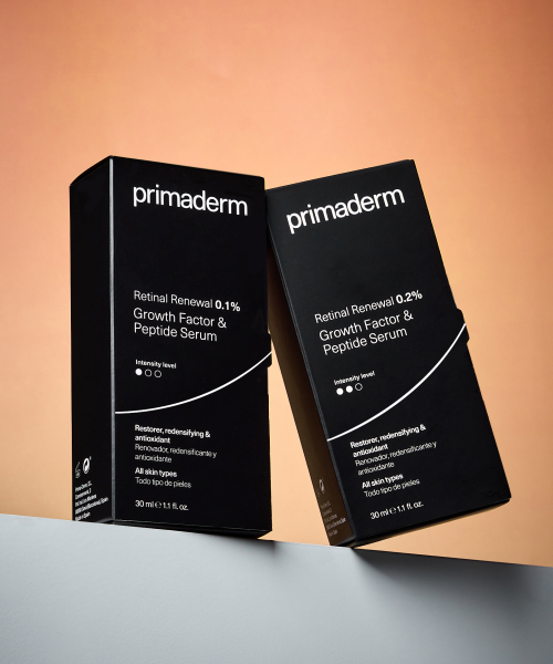 PRIMADERM Primaderm Retinal Renewal Growth Factor & Peptide Serum 30ml (0.1%, 0.2%)