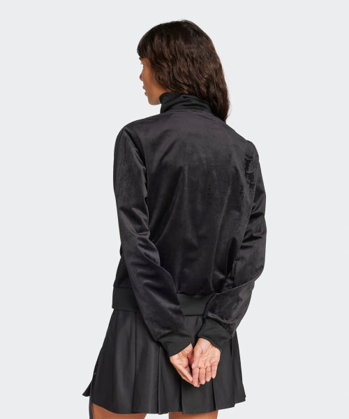 ADIDAS ADIDAS Velor Track Top - Black