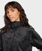 ADIDAS ADIDAS Velor Track Top - Black