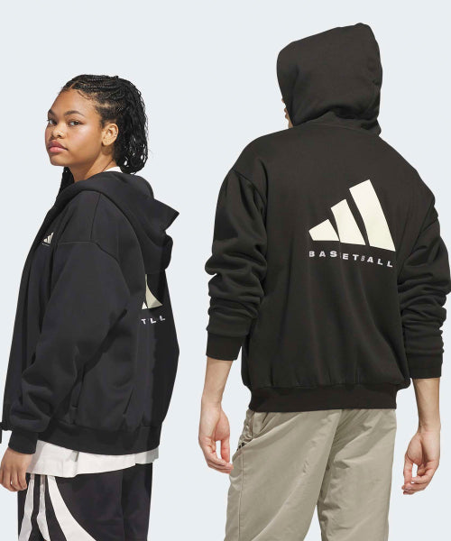 ADIDAS ADIDAS Basketball Hoodie - Black