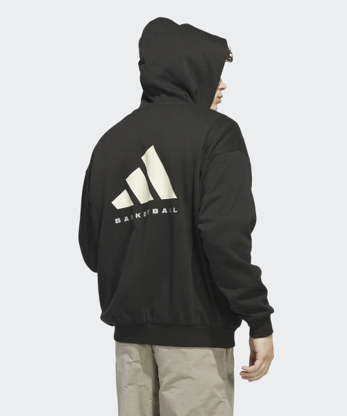 ADIDAS ADIDAS Basketball Hoodie - Black