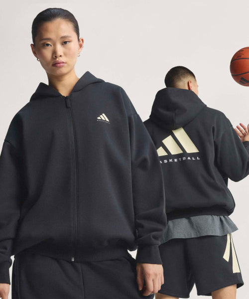 ADIDAS ADIDAS Basketball Hoodie - Black