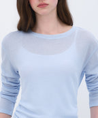 MUSINSA STANDARD WOMAN MUSINSA STANDARD WOMAN Women's T-Shirt Sky Blue