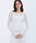 MUSINSA STANDARD WOMAN MUSINSA STANDARD WOMAN Women's Cardigan [White]
