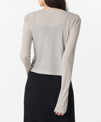 MUSINSA STANDARD WOMAN MUSINSA STANDARD WOMAN Cardigan Light Warm Gray