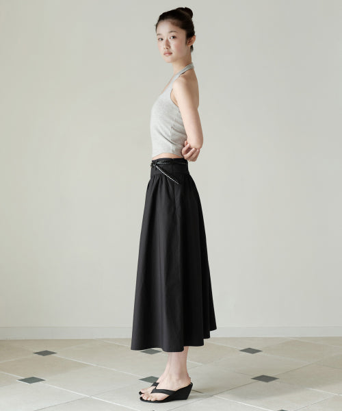 MUSINSA STANDARD WOMAN MUSINSA STANDARD WOMAN Women's Skirt Black