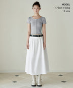 MUSINSA STANDARD WOMAN MUSINSA STANDARD WOMAN Women's Skirt Low Waist Long