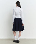 MUSINSA STANDARD WOMAN MUSINSA STANDARD WOMAN Women's Skirt Navy