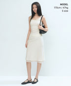 MUSINSA STANDARD WOMAN MUSINSA STANDARD WOMAN Double Layer Midi Skirt (Size S)