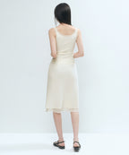 MUSINSA STANDARD WOMAN MUSINSA STANDARD WOMAN Double Layer Midi Skirt (Size S)