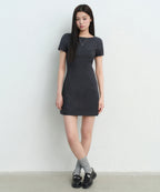 MUSINSA STANDARD WOMAN MUSINSA STANDARD WOMAN Mini Dress Gray