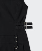 MUSINSA STANDARD WOMAN Pleated Mini Dress - Black