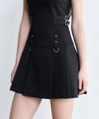 MUSINSA STANDARD WOMAN Pleated Mini Dress - Black