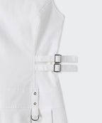 MUSINSA STANDARD WOMAN Pleated Mini Dress - White