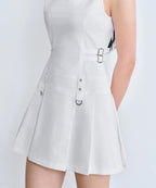 MUSINSA STANDARD WOMAN Pleated Mini Dress - White