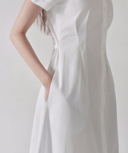 MUSINSA STANDARD WOMAN MUSINSA STANDARD WOMAN Women's Poplin Puff Sleeve Long Dress (Size S)