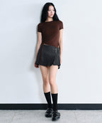 MUSINSA STANDARD WOMAN MUSINSA STANDARD WOMAN Skirt Low Rise Buckle Pleated Mini