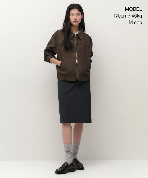 MUSINSA STANDARD WOMAN MUSINSA STANDARD WOMAN Jacket Dark Brown