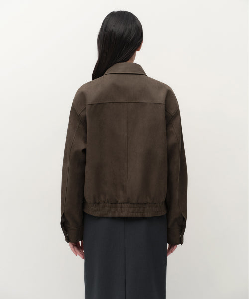 MUSINSA STANDARD WOMAN MUSINSA STANDARD WOMAN Jacket Dark Brown