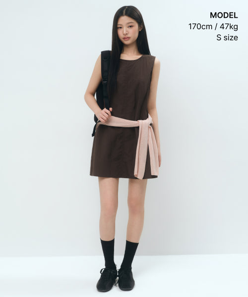 MUSINSA STANDARD WOMAN MUSINSA STANDARD WOMAN Women's Nylon Mini Dress (Size L)