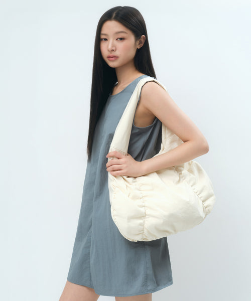 MUSINSA STANDARD WOMAN MUSINSA STANDARD WOMAN Women's Mini Dress Grayish Blue